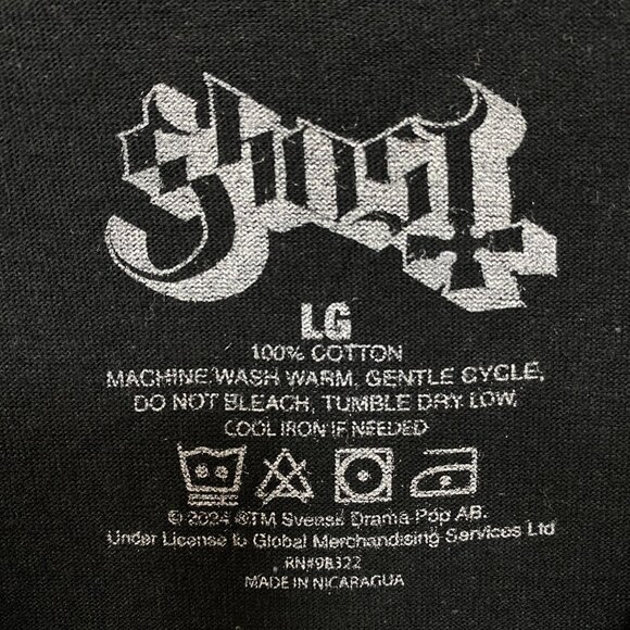 Ghost Rock Papa Emirutus The Third Tshirt size Large - Picture 4 of 4